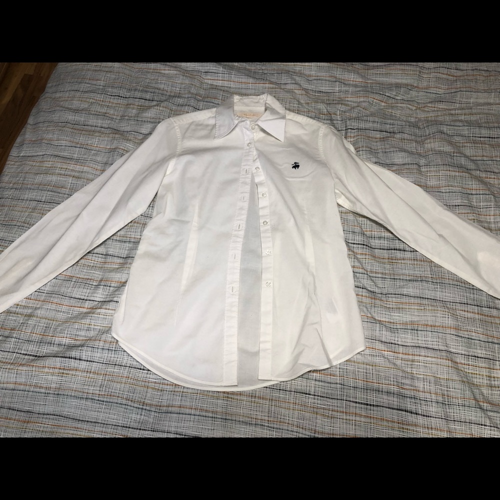 Brooks Brothers White Button Up